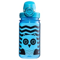 Nalgene OTF Kids Sustain Kindertrinkflasche mit Motiv, 350ml, blau