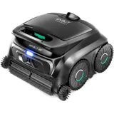 WYBOT B1 Akku-Poolroboter für kleine Pools, Leichter intelligenter Poolreinigungsroboter mit App-Steuerung, Wand- und Bodenabdeckung, Zwei Seitenbürsten, bis zu 100 Minuten Laufzeit, Schwarz-Grün