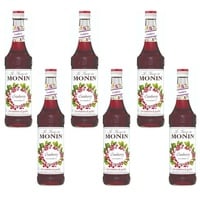 6 Flaschen | MONIN CRANBERRY | 0,7L je Flasche Preiselbeere