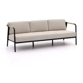 Apple Bee Elle Loungesofa 3-Sitzer grau/schwarz