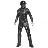 Rubie ́s Kostüm Rogue One Death Trooper Deluxe, Original Star Wars Kinderkostüm aus dem Film 'Rogue One' schwarz 116