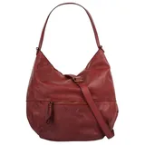 forty° Shopper echt Leder, Made in Italy, rot | Rot