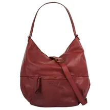 forty° Shopper echt Leder, Made in Italy rot | Rot