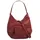 forty° Shopper echt Leder, Made in Italy rot | Rot