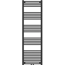 neu.haus Handtuchheizkörper Voss 1600 x 500 mm 655 W schwarz Mittelventil