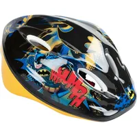 Batman Kinderfahrradhelm CZ10955 M in Schwarz/Gelb (52-56 cm) –