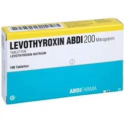 LEVOTHYROXIN Abdi 200 Mikrogramm Tabletten 100 St