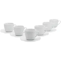 CreaTable Square Kaffeeservice 12-tlg. weiß