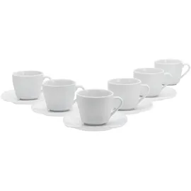 CreaTable Square Kaffeeservice 12-tlg. weiß