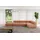 altdecor Modulares Sofa Ecksofa in L-Form - Favio-L2 - 380x190x70 cm Apricot universal, links/rechts Corner modular Sofa Eckcouch Couch Wohnlandsch... - Orange