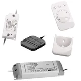 SO-Tech Emotion Steuerung 1-Kanal Starterset mit 12-fach Verteiler (miniAMP) inkl. 60W Konverter und Fernbedienung für LED Emotion System Trafo Farbwechsel