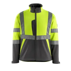 Mascot Kiama Soft Shell Jacke Größe XL hi-vis gelb/dunkelanthrazit