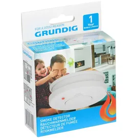 Grundig Rauchmelder Weiß inkl. 9V Batterie 3 St.