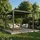 Ximax Lamellendach Pergola Shade freistehend 3x3 m Inkl. Farbbeleuchtung Dunkelgrau Elektrisch