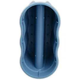 KHW Flowerclip XXL 57,5 x 27,7 x 27 cm Blau