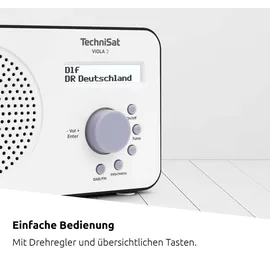 TechniSat Viola 2 weiß/schwarz