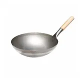 Paella World Original chinesischer Wok mit Holzgriff, Ø 35 cm