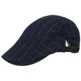 ZEBRO Flat Cap Schiebercap blau