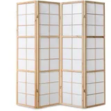 Homestyle4u Paravent Braun, Holz, 176x175x2 cm | Paravents, Paravents