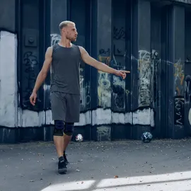 Bauerfeind Sports Kniebandage schwarz L