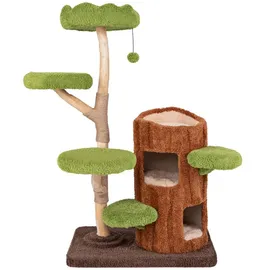 komfotteu Kratzbaum 80 x 50 x 141 cm braun