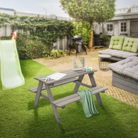 ML-Design Kindersitzgarnitur 4-tlg. Grau