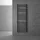 luxebath Badheizkörper Sahara 500 x 1500 mm 570 W grau gebogen mit Seitenanschluss