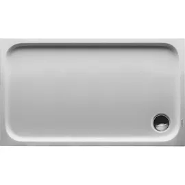 Duravit Rechteck-Duschwanne D-Code 120x70x8,5cm, Antislip, weiß