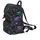 Banned Alien Space Cat Rucksack Schwarz/Multicolor