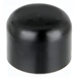 Alberts Pfostenkappe für runde Metallpfosten mit den Durchmessern 34 - 60 mm, in Grün oder Schwarz