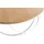 miliboo Couchtisch rund Weiß Eiche 80 cm