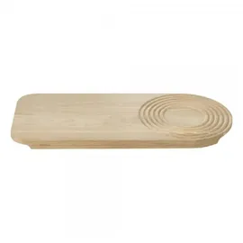 BLOMUS Schneidebrett -ZEN- Holz und Serviertablett aus Eiche 45 x 20 x 2 cm Holzbrett Küchenbrett (66929)