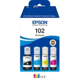 Epson 102 EcoTank-Tintenflasche CMYK