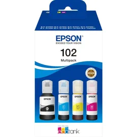 Epson 102 EcoTank-Tintenflasche CMYK