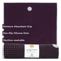 Manduka Yogitoes 2.0 Yoga Handtuch (Größe 200x61cm, lila)