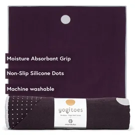 Manduka Yogitoes 2.0 Yoga Handtuch (Größe 200x61cm, lila)