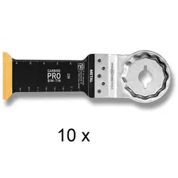 Fein Super Cut 10er Pack E-Cut Carbide Pro Sägeblatt 32mm x 75mm SLM