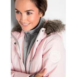 bonprix Winterjacke in 2-in1 Optik, rosa, Gr.48, Praktische Jacke mit Kapuze, wattiert