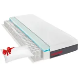 CONCORD DIE MATRATZE Taschenfederkern 090x190cm 24 cm hoch - Weiß