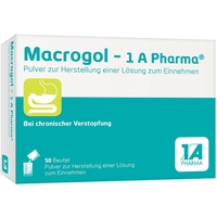 Macrogol-1A Pharma Plv.z.Her.e.Lsg.z.Einnehmen 100 St Pulver zur Herstellung einer Lösung zum Einnehmen