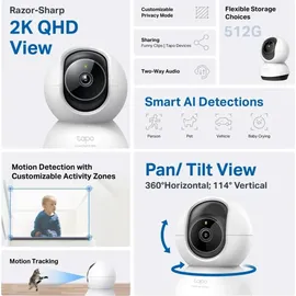 TP-Link Tapo TC72 Schwarz