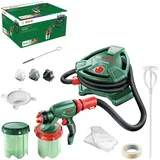 Bosch Farbsprühsystem PFS 5000 E (1200 W, 2X Farbbehälter 1000 ml, Düsen für Wandfarben, Lackfarben, Lasuren, im Karton) - Amazon Edition
