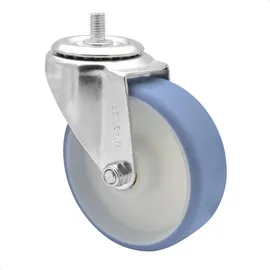 Wagner System GmbH Lenkrolle Ø 100 mm 80 kg blau/weiß