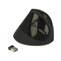DeLock Vertikale Maus schwarz