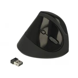 DeLock Vertikale Maus schwarz