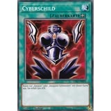 LDS2-DE079 - Cyberschild - Common - DE - im Set mit Ultrapro Toploader - Yugioh