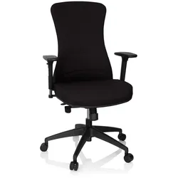 hjh OFFICE Profi Bürostuhl OFFICE XT PRO Stoff mit Armlehnen (höhenverstellbar)