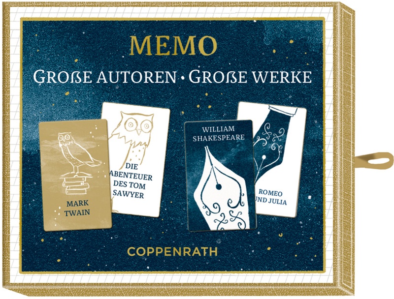 Schachtelspiel - BücherLiebe - Grosse Autoren-Grosse Werke