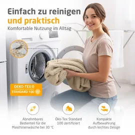 Medisana HB 419 Heizdecke 130 x 180 cm Sandcreme