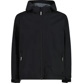 CMP Regenjacke Fix Hood Schwarz 176